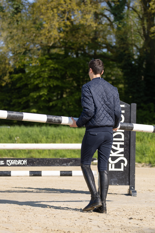 Bryczesy męskie Navaro z lejem kolanowym