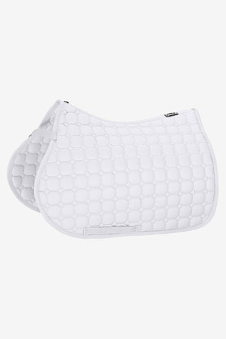 Molton Baumwoll-Schabracke Weiß