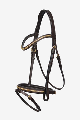 Aachen hoofdstel met metalen ketting