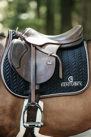 Leather Jumping Saddle Pad