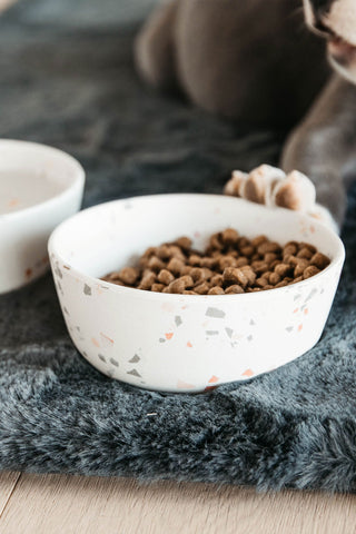 Bambus Terazzo Hundeskål