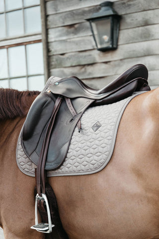 Saddle Pad Basic Velvet Black