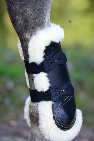 Sheepskin Leather Tendon Boots