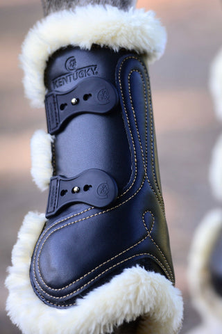Sheepskin Leather Tendon Boots