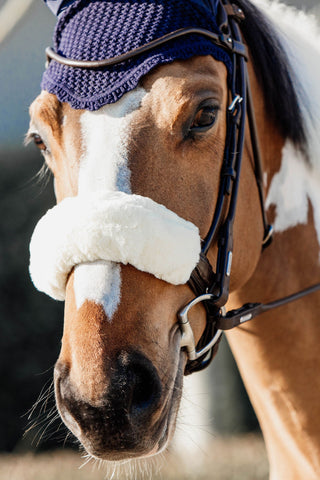 Nosskydd Fårskinn Brun