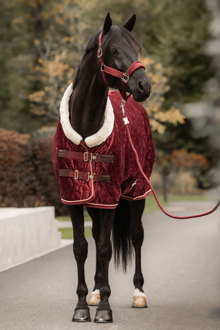 Show Rug Velvet 160g Bordeaux