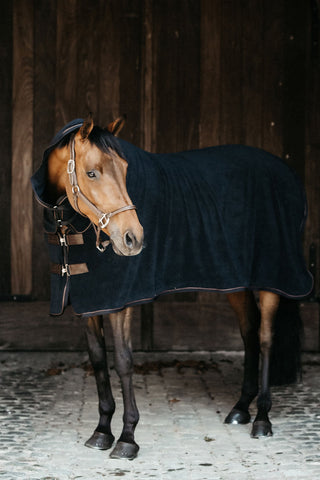 Svettäcke Handduk Svart