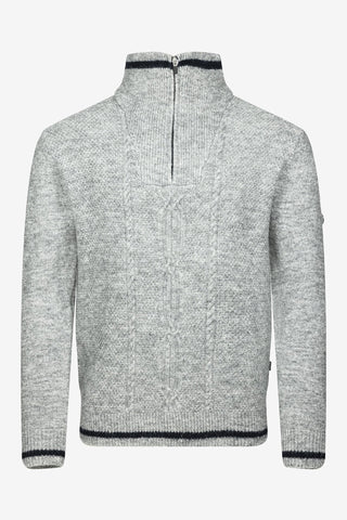 KLgriffin Herren Strickjacke mit Reißverschluss