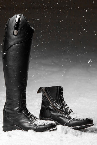 Chaussures d'hiver Veganza SideZip Noir