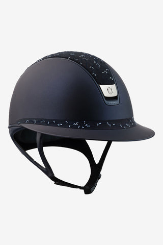 2.0 Shadowmatt Miss Shield Crystal Leaf 5 Swarovski Navy