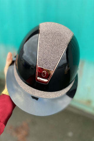 Glossy Miss Shield Crystal Rose