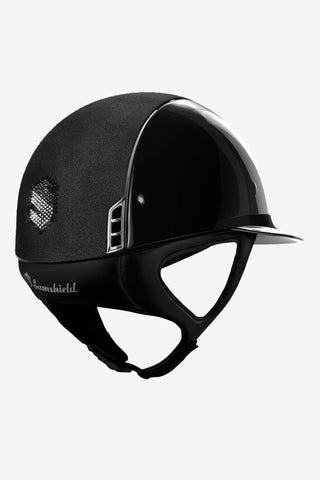 Glossy Miss Shield Shield Swarovski Silver