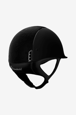 Samshield Shadowmatt Flower Leather Dressage