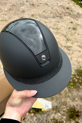 Samshield Shadowmatt Miss Shield Glossy Top Matt Crystal Frontal Band & Blazon