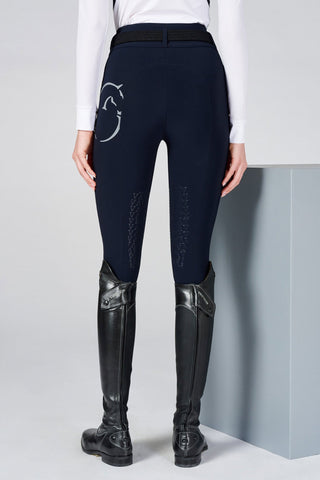 Reithose Molveno Kniebesatz Navy